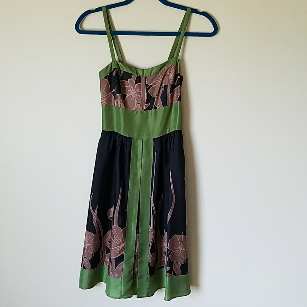 100% silk dress